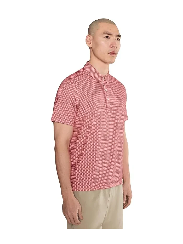 Футболка поло Comfort Stretch Performance Party L.L.Bean, Sienna Brick Buoy — 3