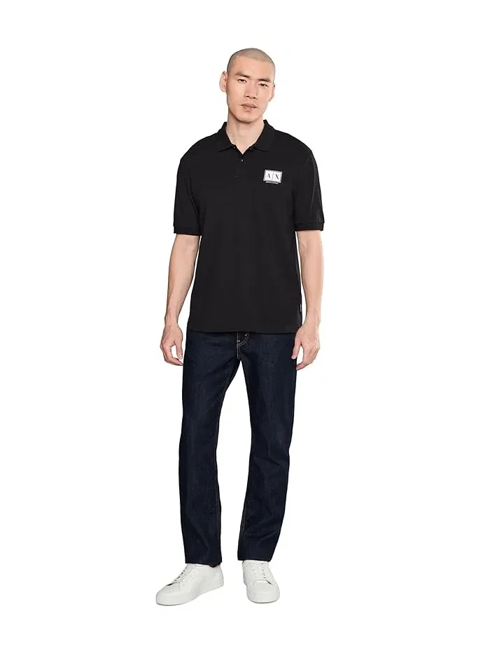Футболка поло с логотипом Box Logo Armani Exchange — 2
