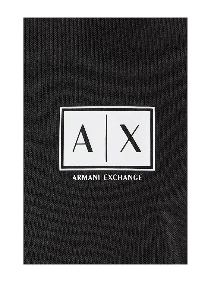 Футболка поло с логотипом Box Logo Armani Exchange — 5