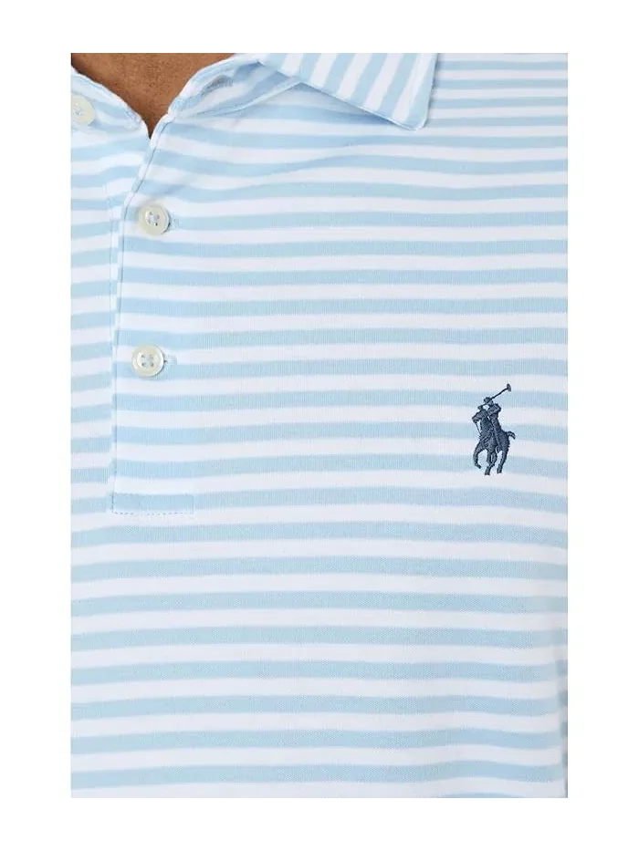 Футболка поло классическая в полоску Polo Ralph Lauren — 5