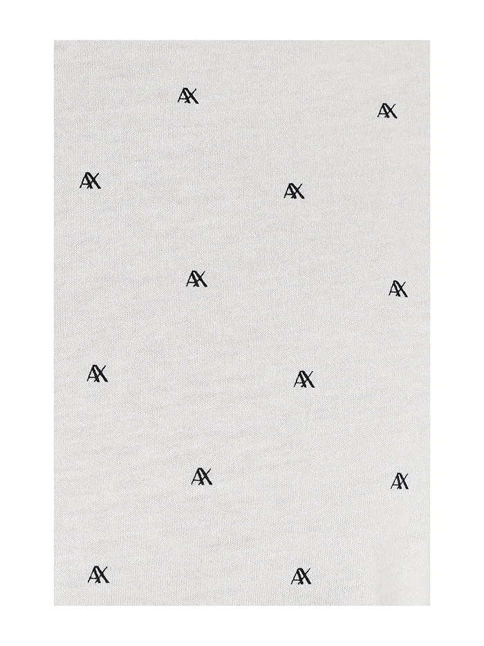 Пolo Armani Exchange All Over Logo — 5