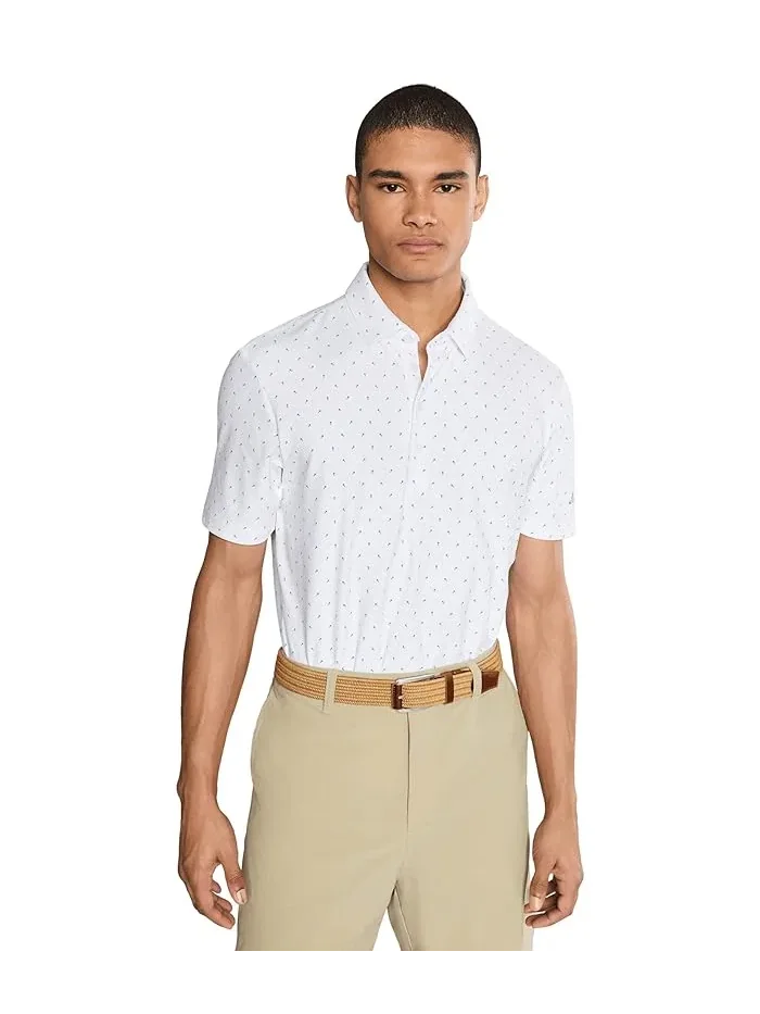 Поло Adidas Golf Ultimate365+ Micro Print — 1