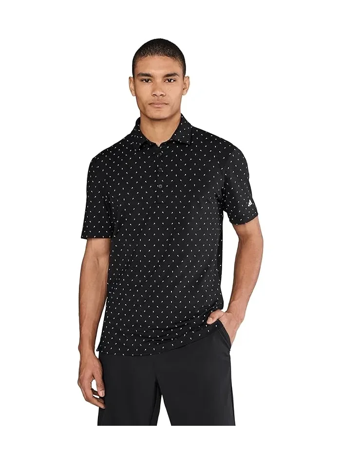 Поло Ultimate365+ Mirco Print Adidas Golf — 1