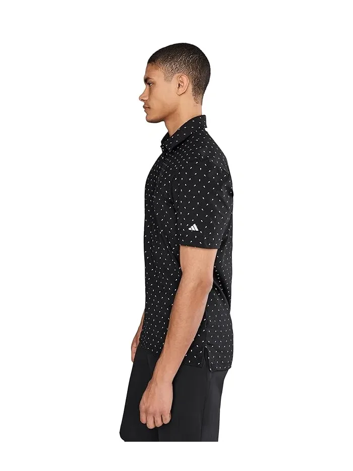 Поло Ultimate365+ Mirco Print Adidas Golf — 3