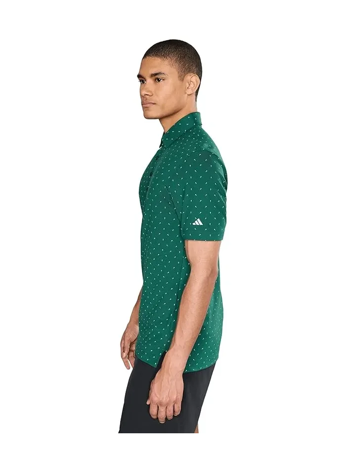 Поло Adidas Golf Ultimate365+ Micro Print — 3