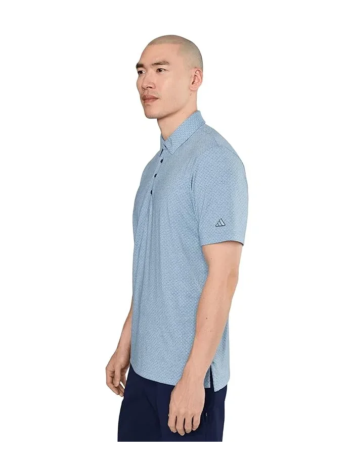 Поло Adidas Golf Ultimate365+ Go-To Print — 3