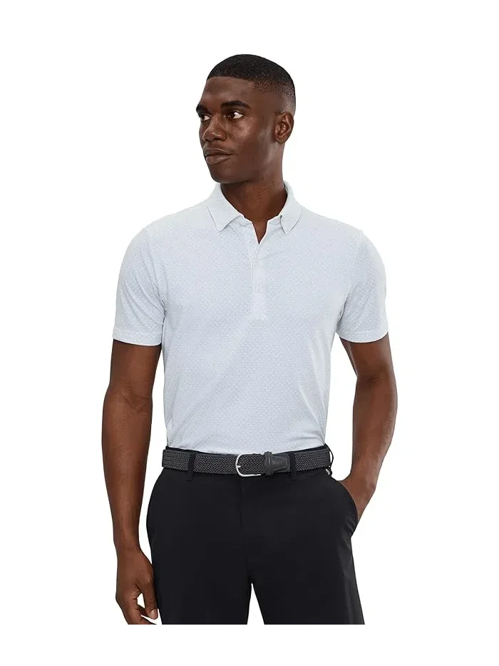 Поло Adidas Golf Ultimate365+ Go-To Print — 1