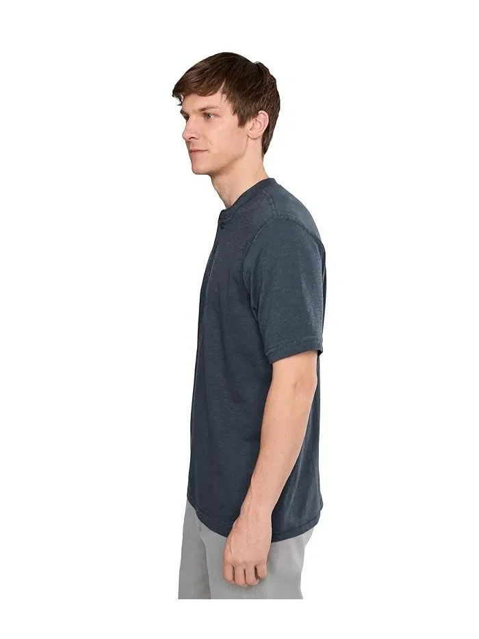 Футболка поло Faherty Sunwashed Henley — 3