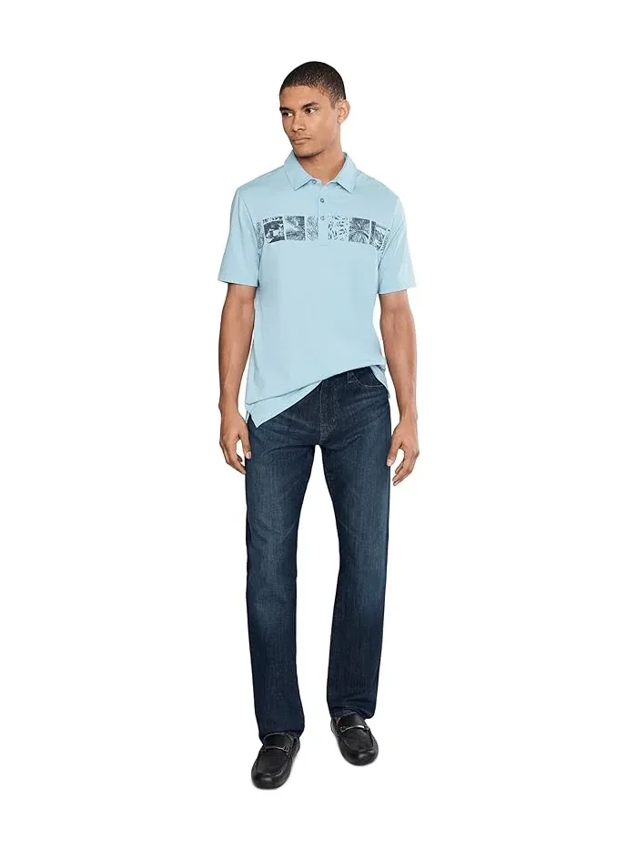 Поло Performance Jersey C TravisMathew, Forget Me Not — 2