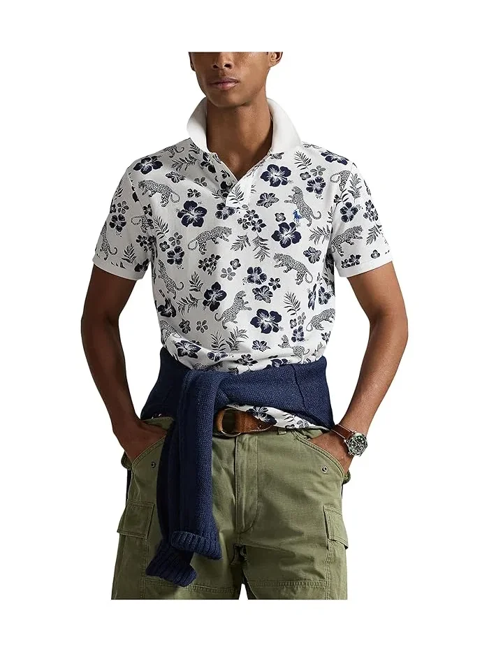 Футболка поло Classic Fit Tropical Mesh Polo Ralph Lauren — 1
