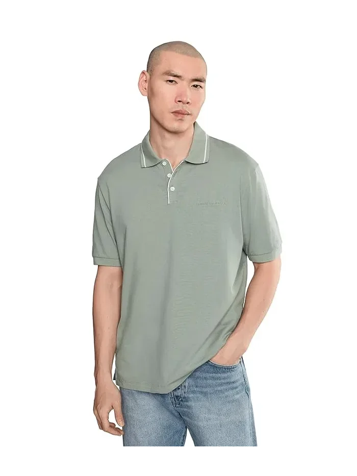 Поло Armani Exchange Stretch Cotton Jersey — 1