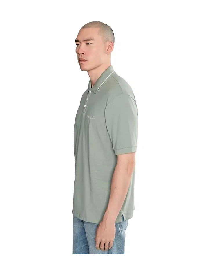 Поло Armani Exchange Stretch Cotton Jersey — 3