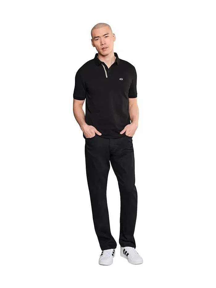 Поло хлопок Cotton Piquet Polo Armani Exchange — 2