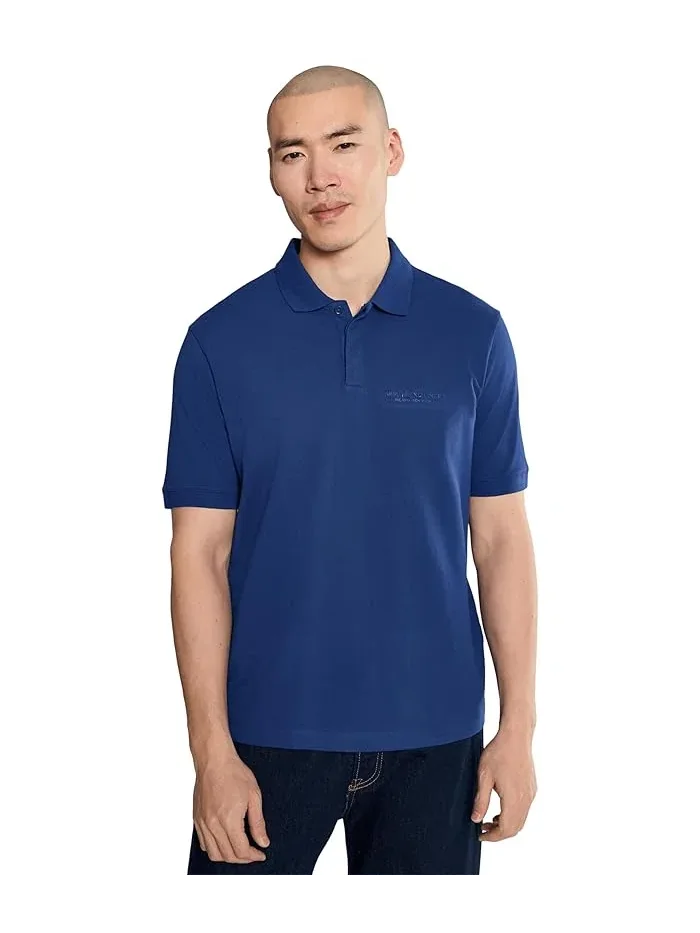 Повседневная рубашка-поло Cotton Piquet Regular Armani Exchange — 1