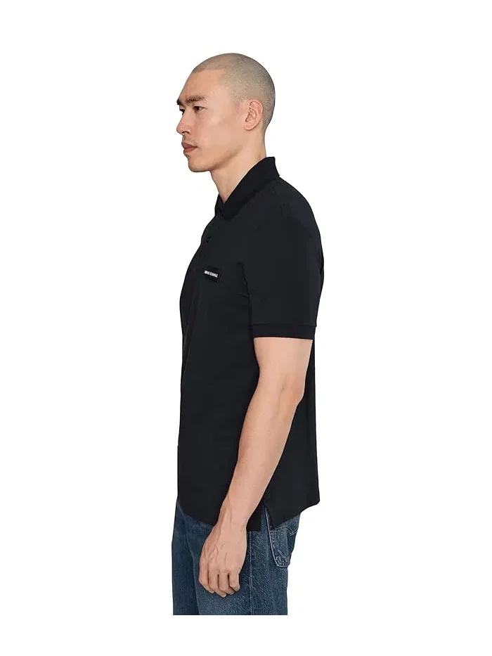 Поло Armani Exchange White Edition Slim — 3