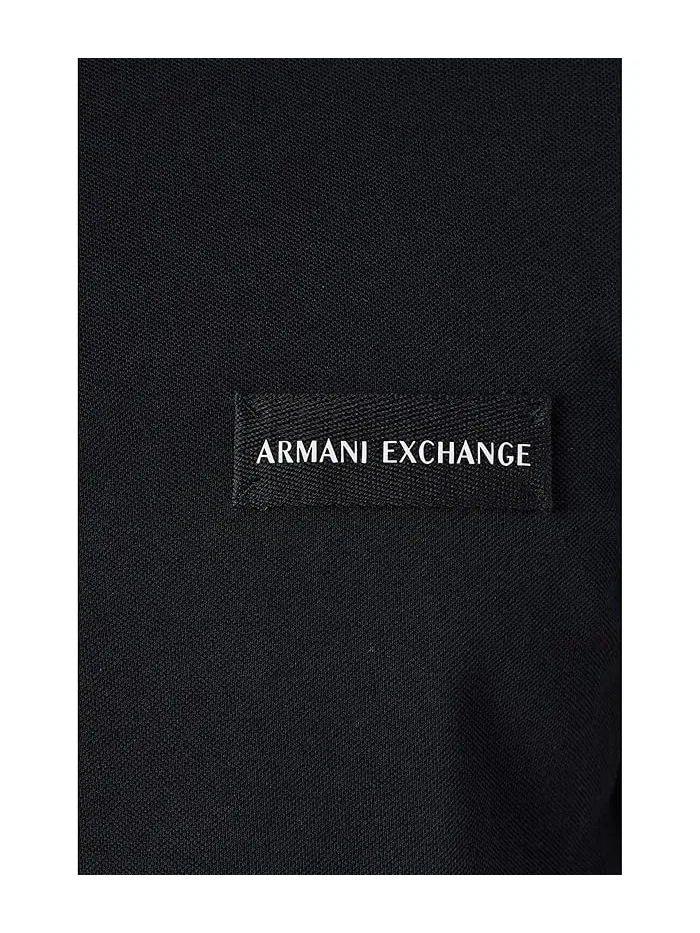 Поло Armani Exchange White Edition Slim — 5