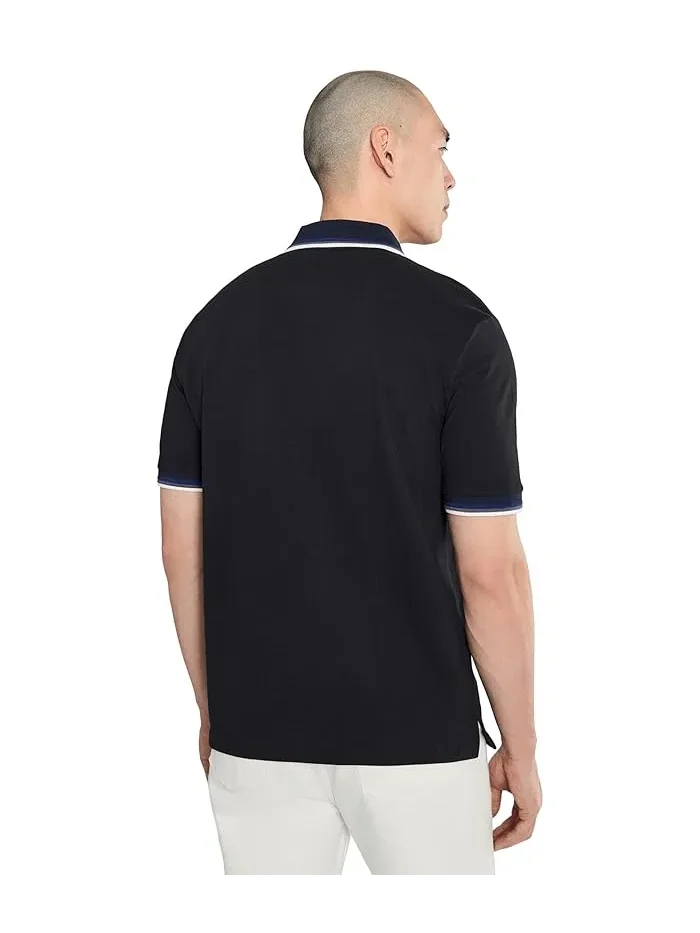 Поло Armani Exchange Cotton Piquet Logo — 4