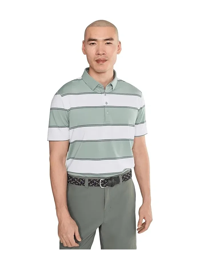 Футболка поло с полосками Ultimate365+ Jumbo Stripe CLIMACOOL Adidas Golf — 1