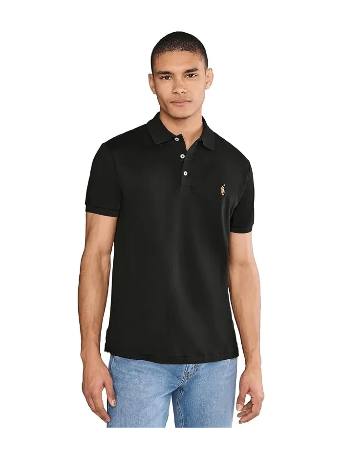 Поло Polo Ralph Lauren хлопок Custom Slim Fit Soft Cotton — 1