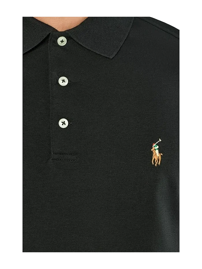 Поло Polo Ralph Lauren хлопок Custom Slim Fit Soft Cotton — 5