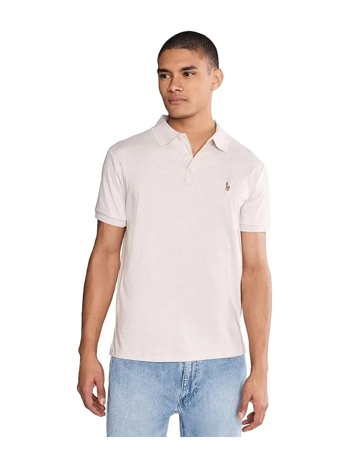 Поло Polo Ralph Lauren Custom Slim Fit Soft Cotton, State Heather — 1