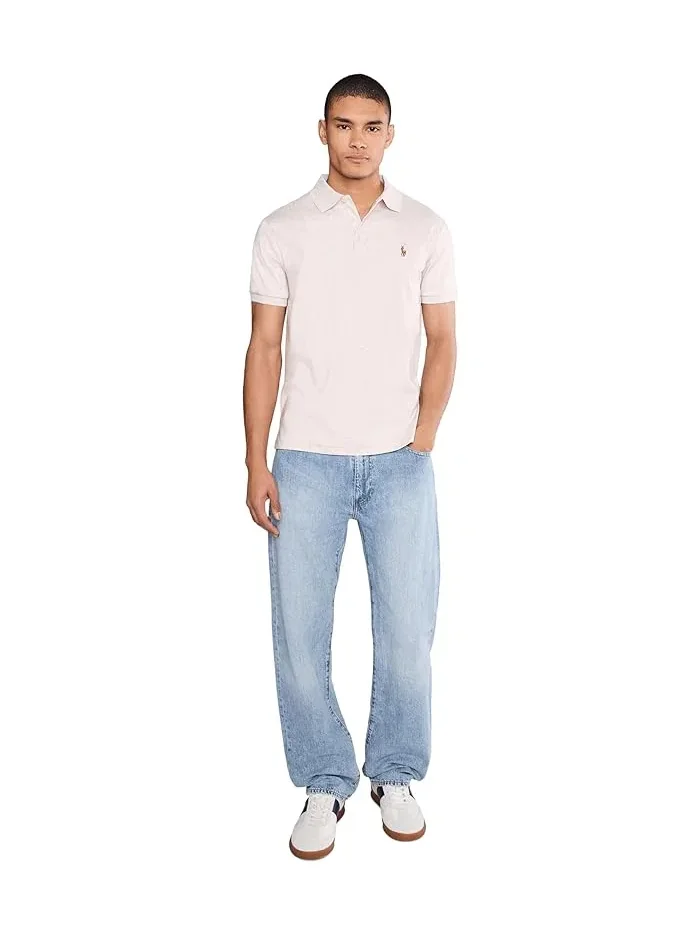 Поло Polo Ralph Lauren Custom Slim Fit Soft Cotton, State Heather — 2