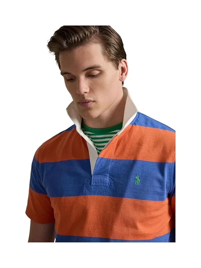 Футболка поло классическая короткий рукав Polo Ralph Lauren, Solar Sky/Modern Royal — 4