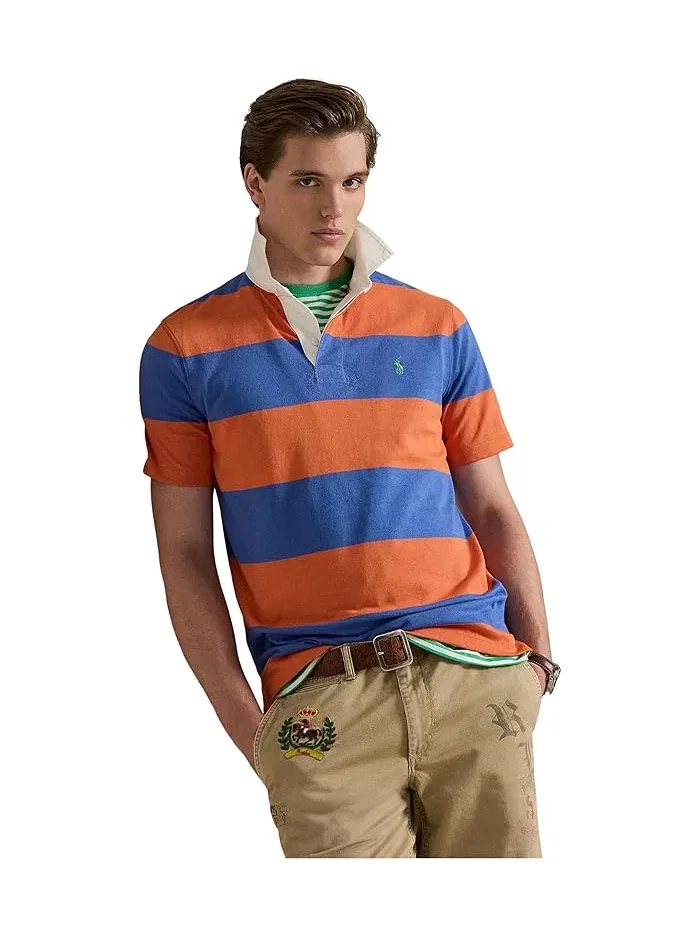 Футболка поло классическая короткий рукав Polo Ralph Lauren, Solar Sky/Modern Royal — 5