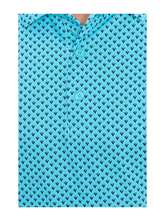 Поло Callaway Trademark Golf Printed Polo — 5
