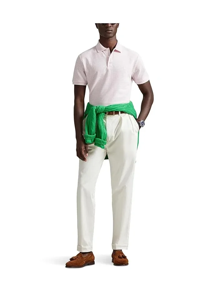 Поло Custom Slim Striped Stretch Mesh Polo Ralph Lauren — 2