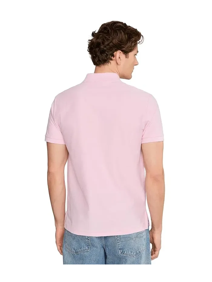 Поло Custom Slim Fit Honeycomb-Mesh Polo Ralph Lauren — 4