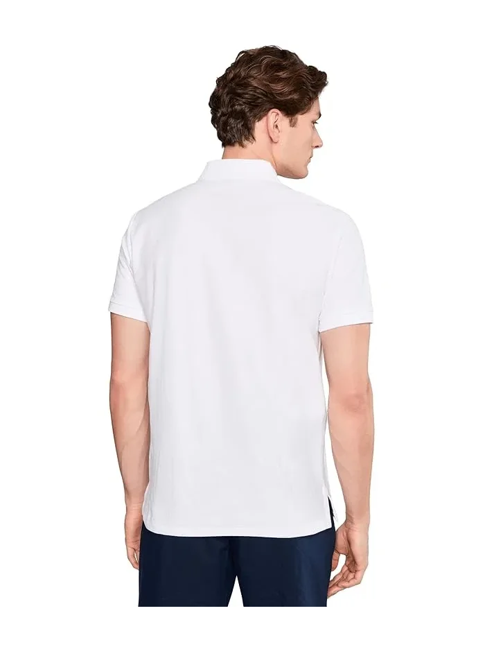 Футболка поло Slim Fit Honeycomb-Mesh Polo Ralph Lauren — 4