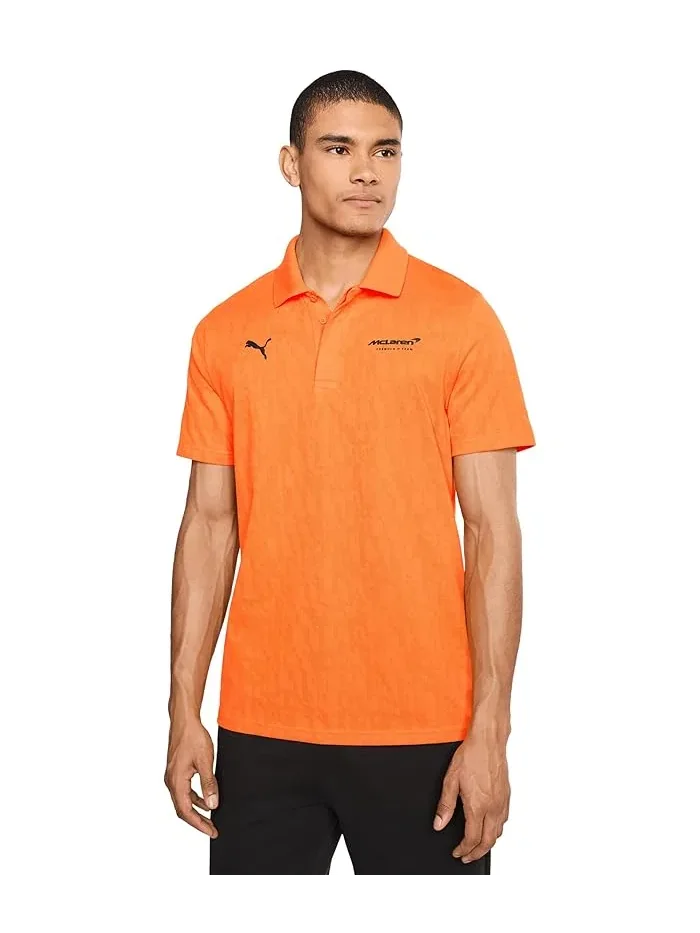 Поло McLaren Racing Jacquard Papaya, PUMA — 1