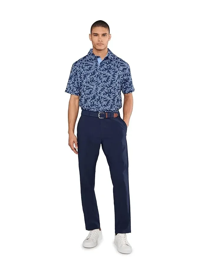 Поло Callaway Chev Botanical Print, Peacoat — 2