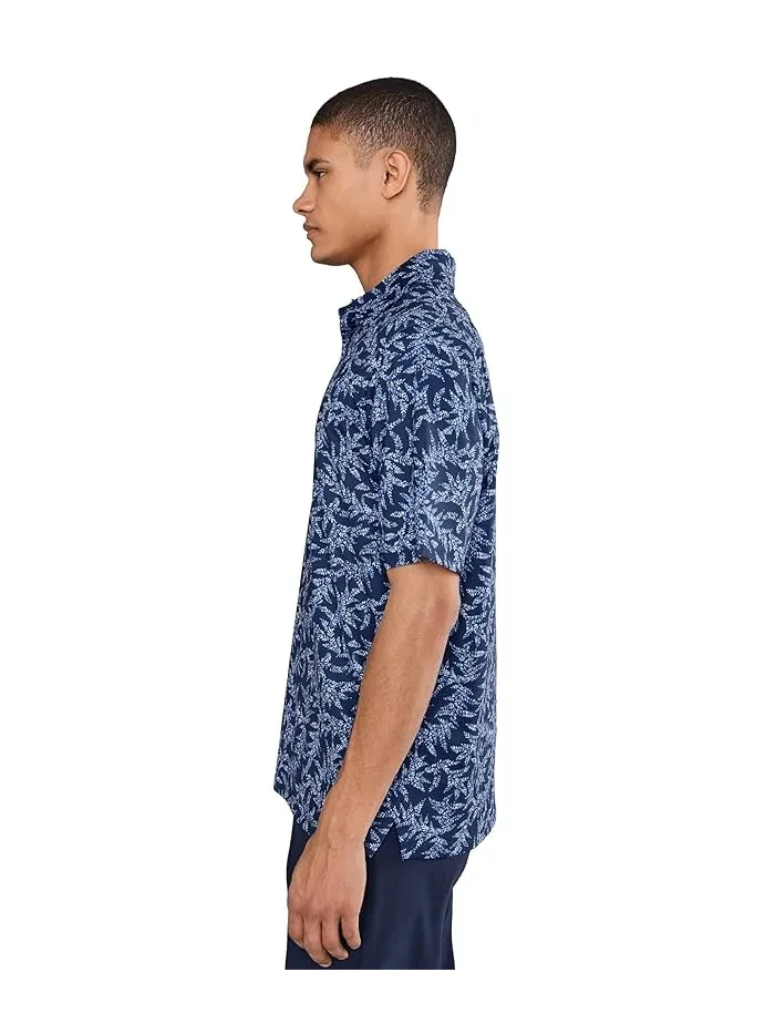 Поло Callaway Chev Botanical Print, Peacoat — 3
