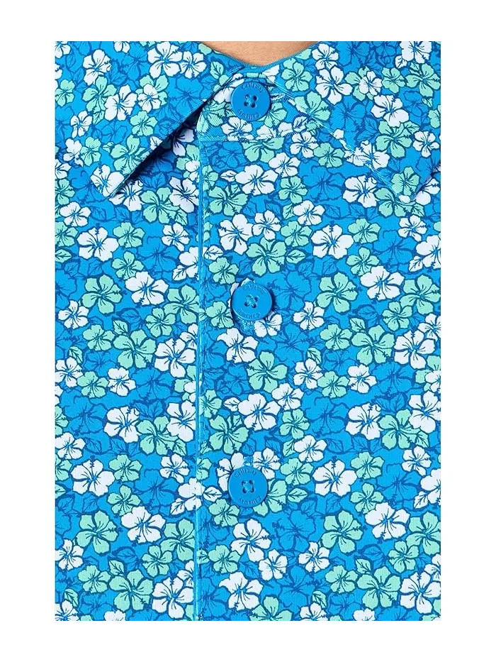 Поло Callaway Hibiscus Print — 5