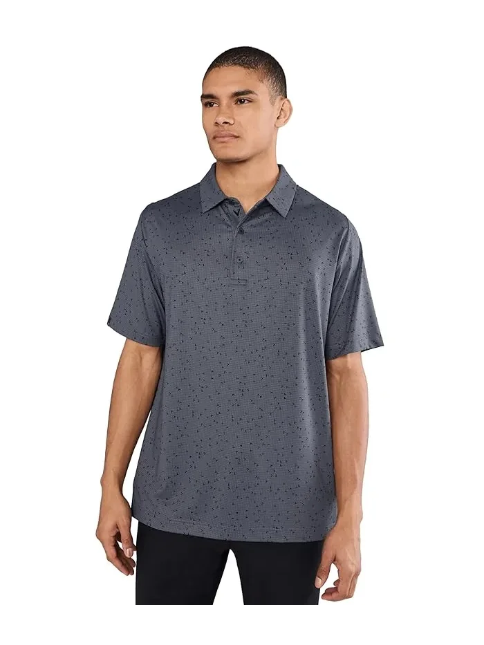 Пиксельная рубашка-поло Chev Gingham Printed Callaway — 1