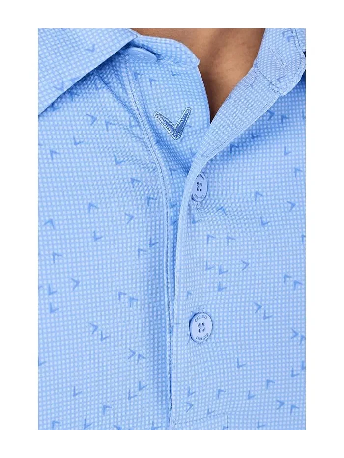 Поло Callaway Chev Gingham Printed — 5