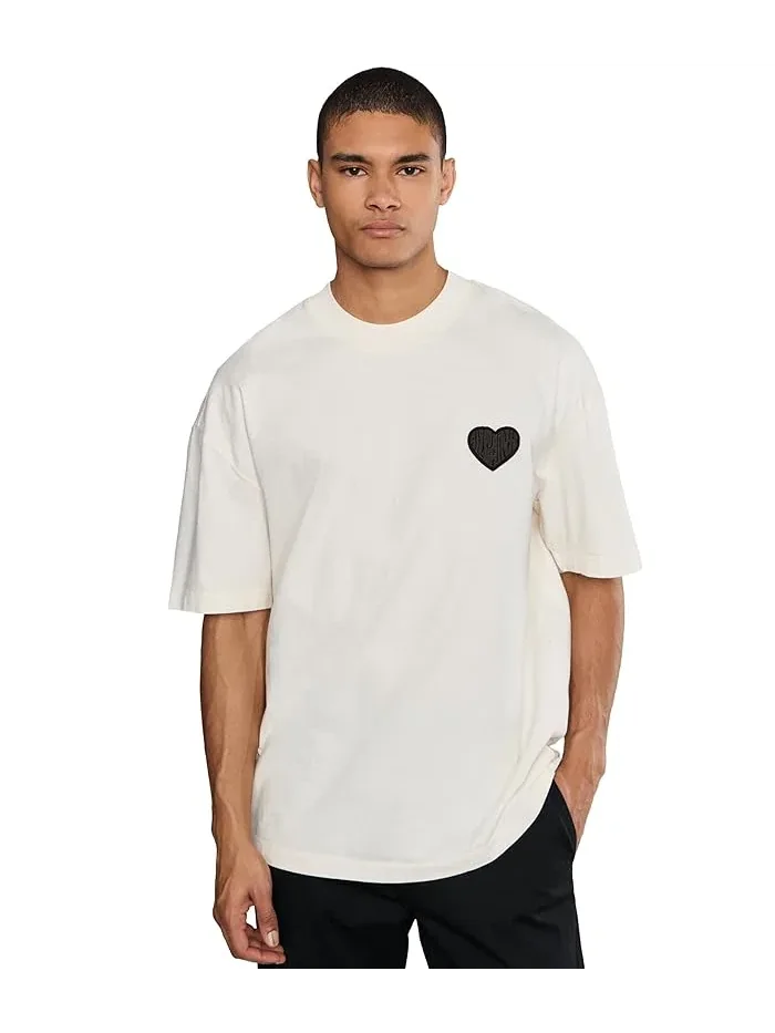 Футболка оверсайз Lover Short Sleeve Crew AllSaints — 1