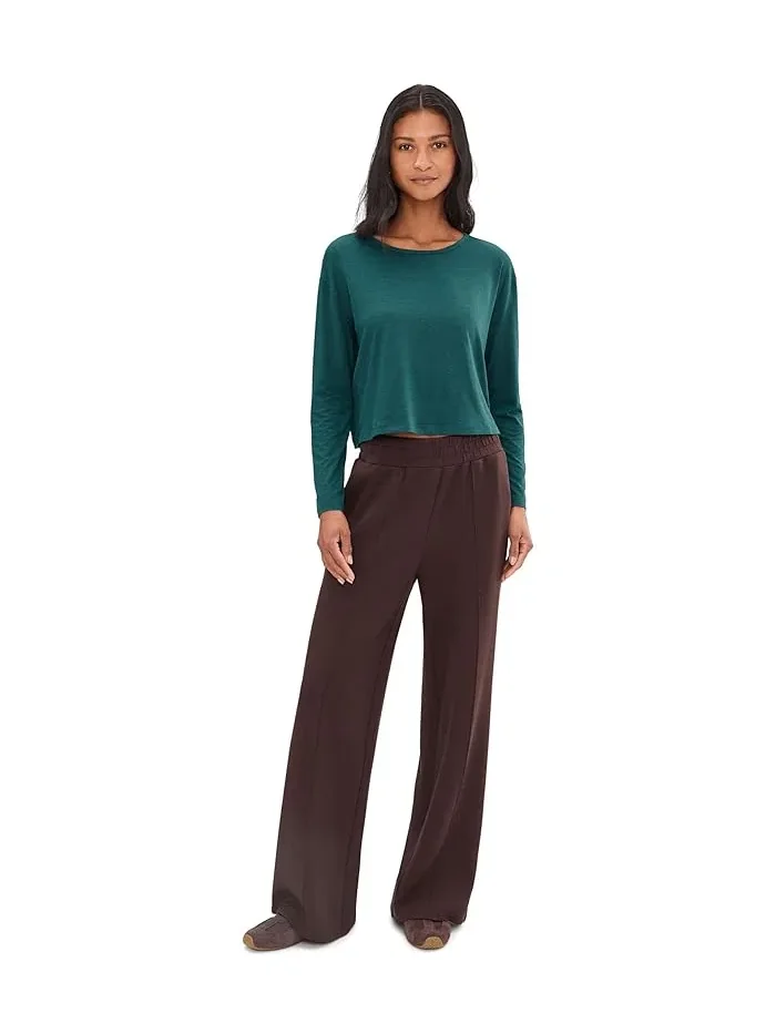 Футболка с длинным рукавом Celestia TravisMathew, Heather Dark Sea — 2