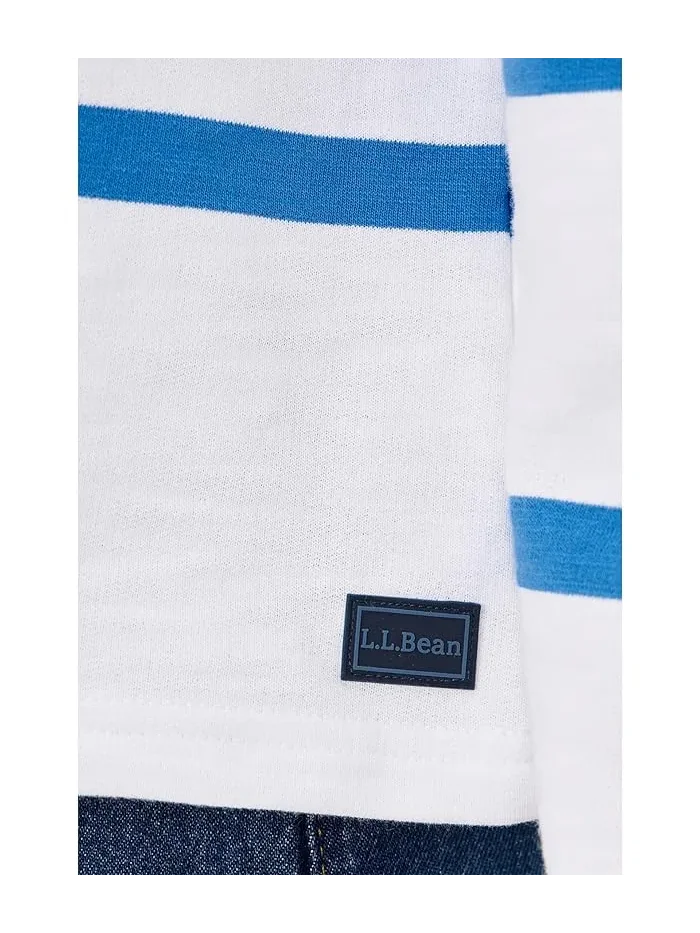 Футболка с полосками Peaks Island Relaxed Boatneck L.L.Bean — 5