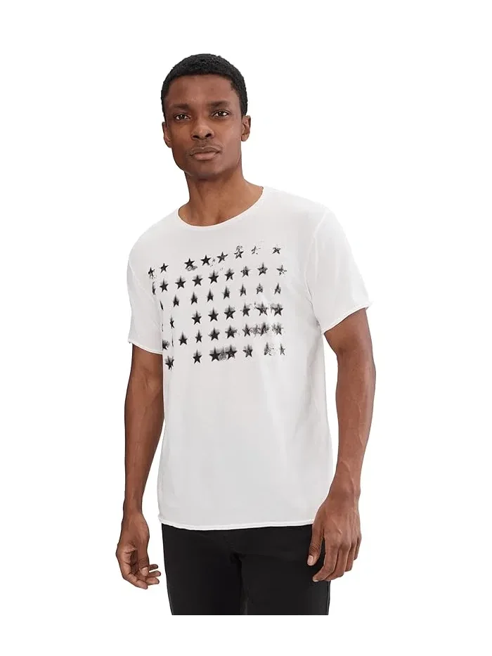 Футболка с принтом John Varvatos Stars Graphic T-Shirt KG7337S26 — 1