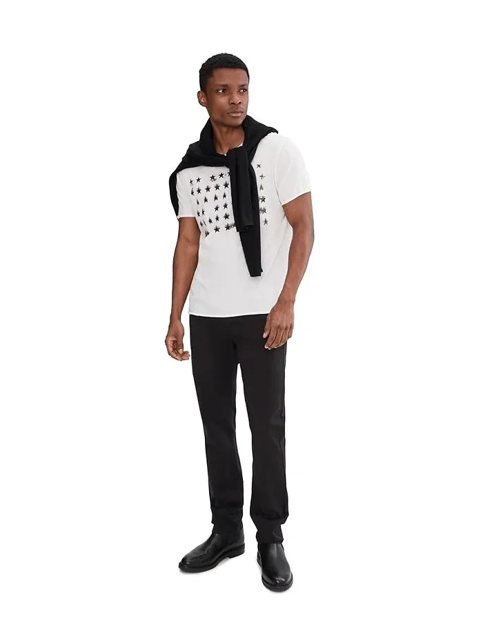 Футболка с принтом John Varvatos Stars Graphic T-Shirt KG7337S26 — 2