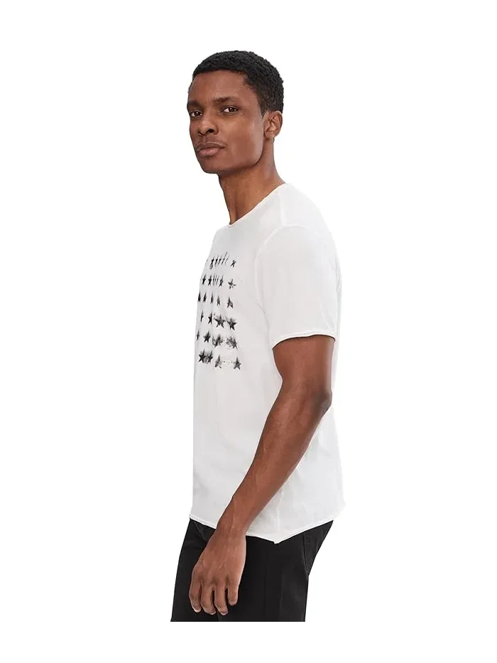 Футболка с принтом John Varvatos Stars Graphic T-Shirt KG7337S26 — 3