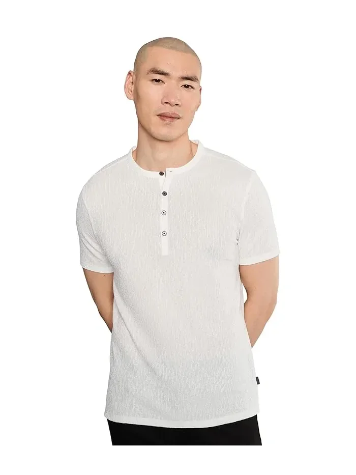 Футболка с поло хенли Egon Henley K7263S26 John Varvatos — 1
