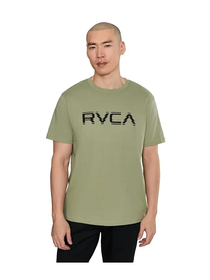 Футболка Big Glitch RVCA — зеленый