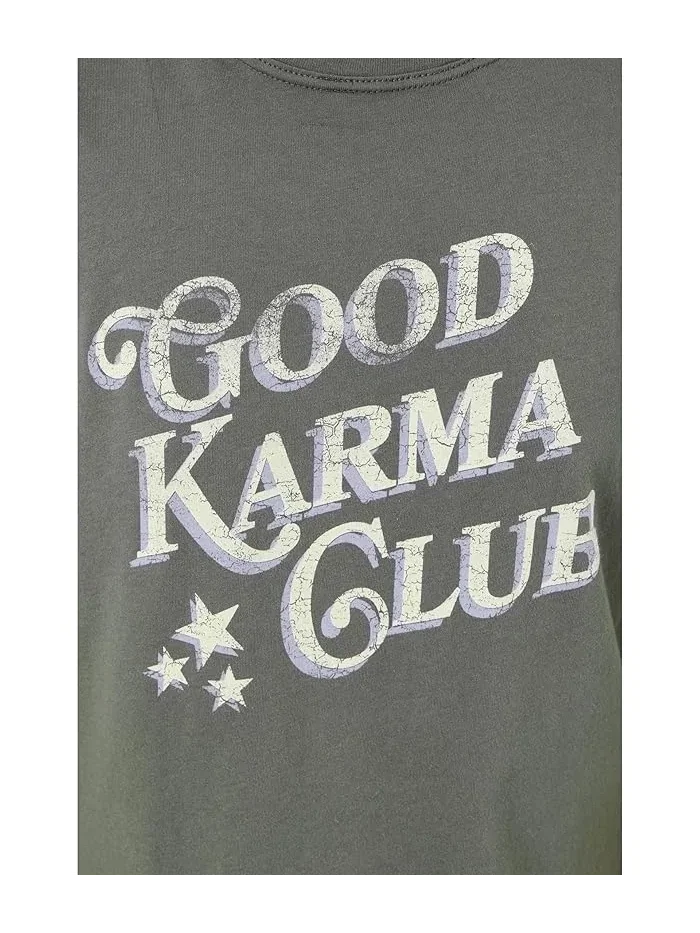 Футболка Spiritual Gangster Karma Club Lila Tee — 5