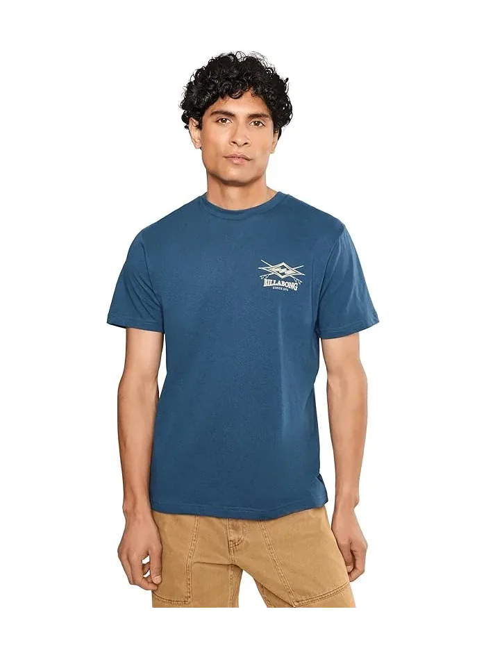 Футболка с принтом Crossboards Premium Billabong — синий