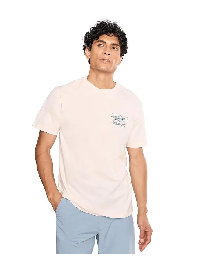 Футболка с принтом Crossboards Premium Billabong — розовый