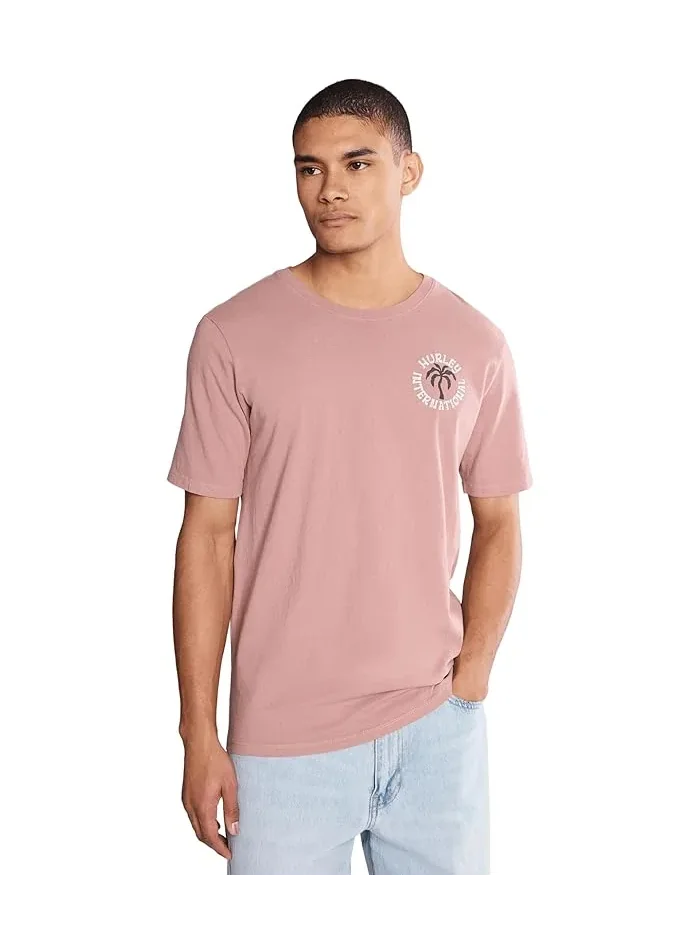 Футболка с коротким рукавом Palm Hurley — серый